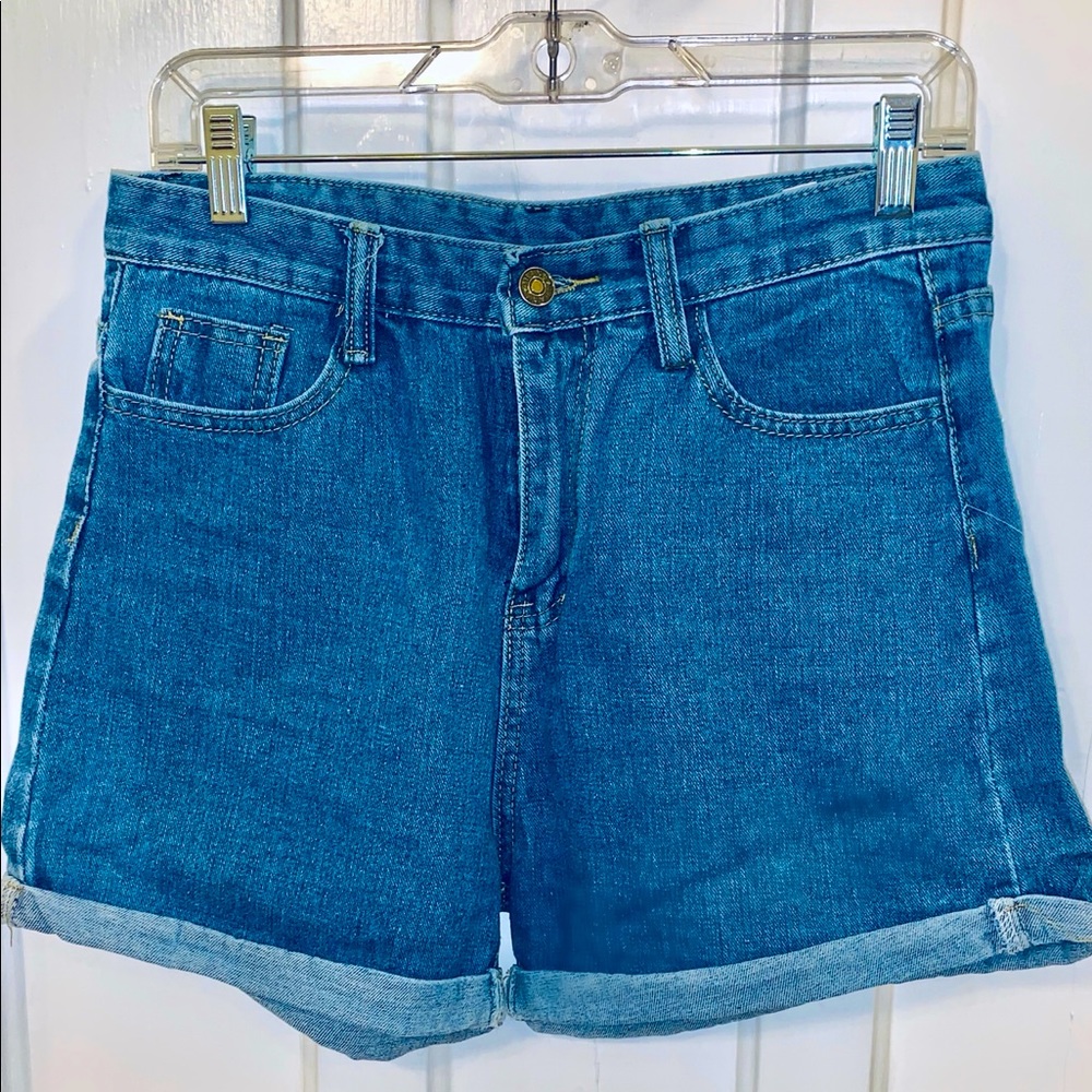 NEW High Waist Denim Shorts- Size 6